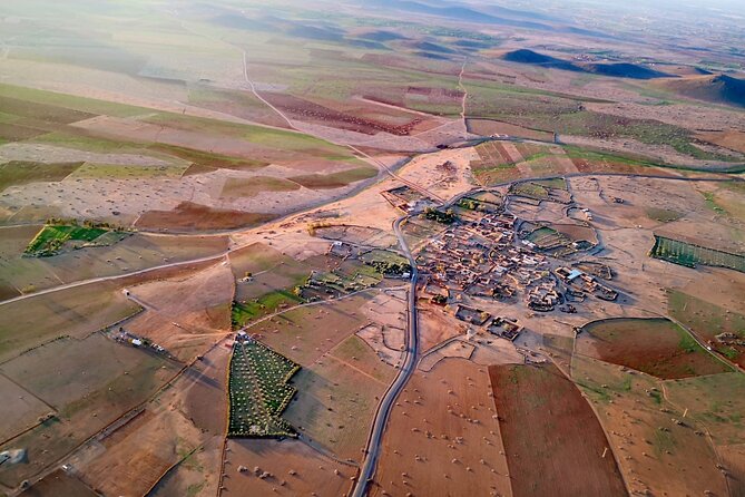 Hot Air Balloon Adventure over Marrakesh and Atlas Mountains - The ascent brings the quietest view of Marrakech