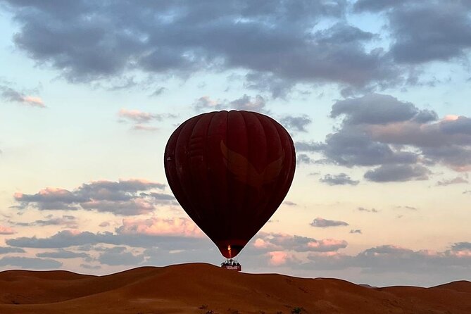 Hot Air Balloon Adventure Ride in Dubai with Hotel Pick up & drop - Landing is part of the adventure