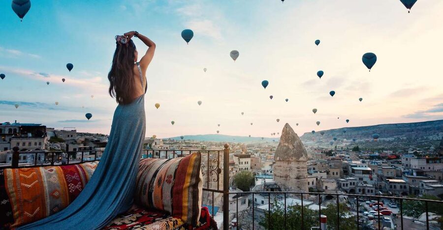 Hot Air Balloon and Best of Cappadocia Region Tour - Pasabag and its mushroom-shaped rock towers