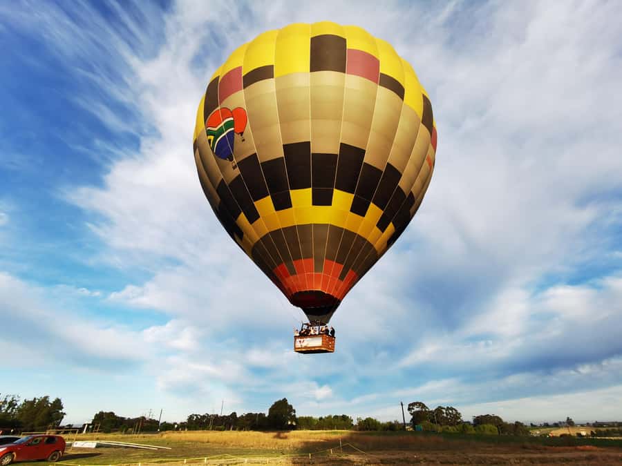 Hot air Balloon and Cape Winelands Private guided tour - Stellenbosch: a short walk through an old wine town