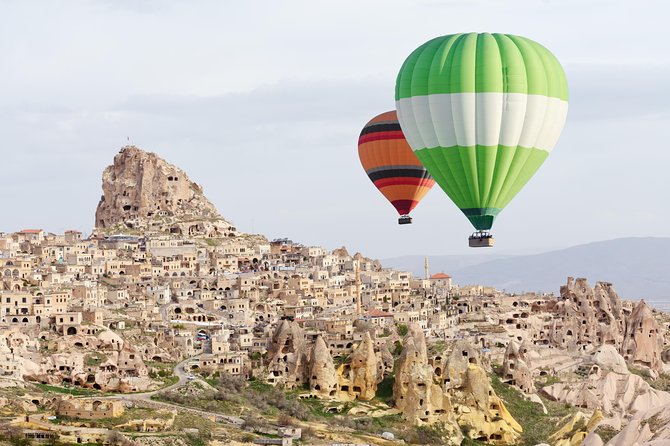 Hot Air Balloon, Best of Red and Green Guided 1-Day Tour - Pigeon Valley and the view from Uçhisar