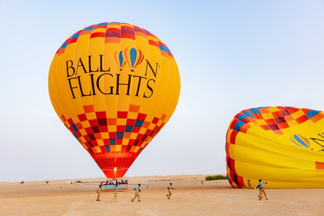 Hot air Balloon Dubai Magical Morning Without Breakfast - Reaching Margham by shared 4x4