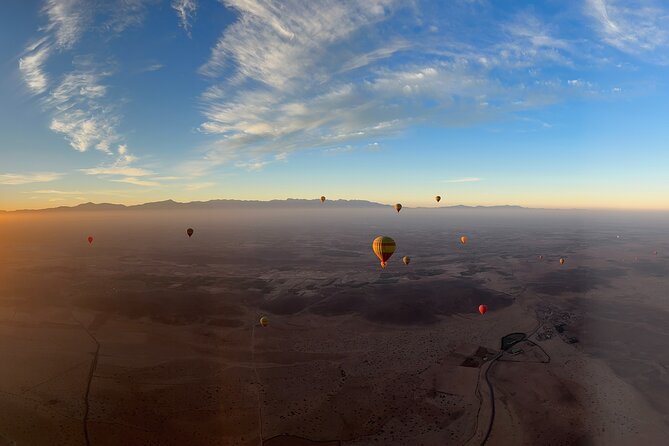 Hot air balloon flight at sunrise in Marrakech & breakfast - What the $219.83 price means