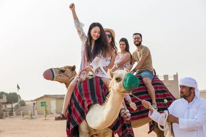 Hot Air Balloon Flight in Dubai with Breakfast, Falconry and Camel Ride - Breakfast after landing