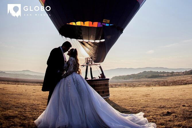 Hot Air Balloon Flight in San Miguel de Allende from Mon-Thurs - Sunrise above San Miguel, with the countryside below