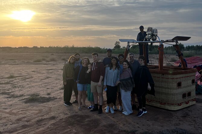 Hot air balloon flight in the desert with camel ride - What the Moroccan Flag Balloon Flight Is Like