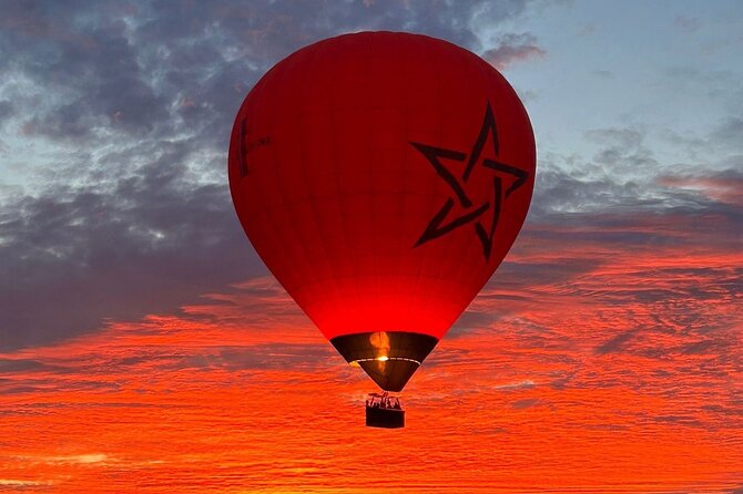 Hot air balloon flight in the desert with camel ride - Breakfast in a Southern Moroccan Kasbah