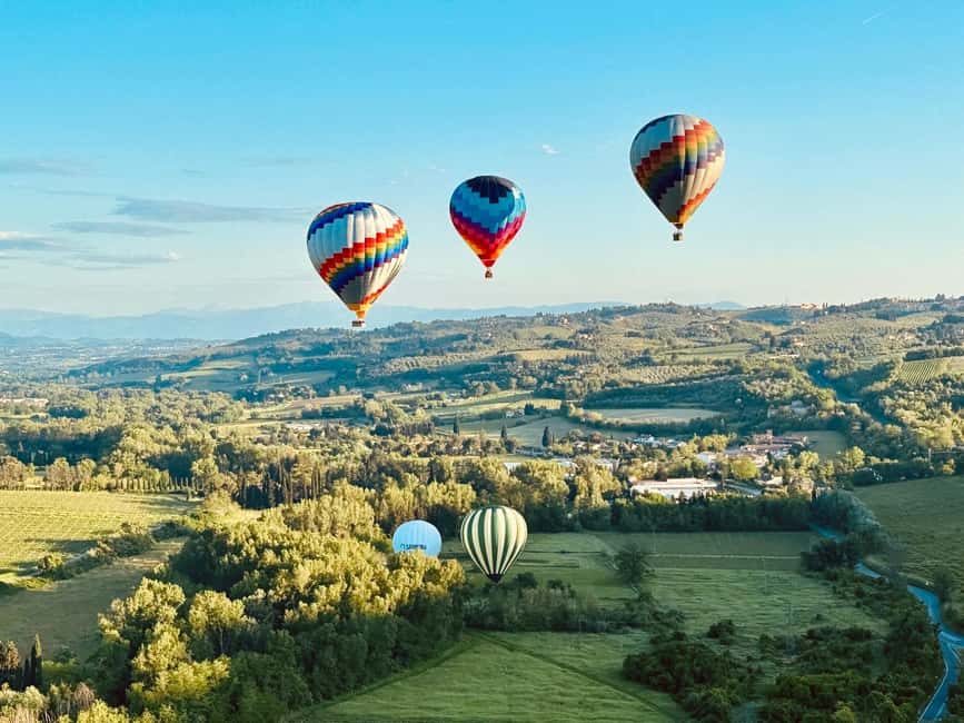 Hot air balloon flight in Tuscany from Chianti area - Key points to know before you book