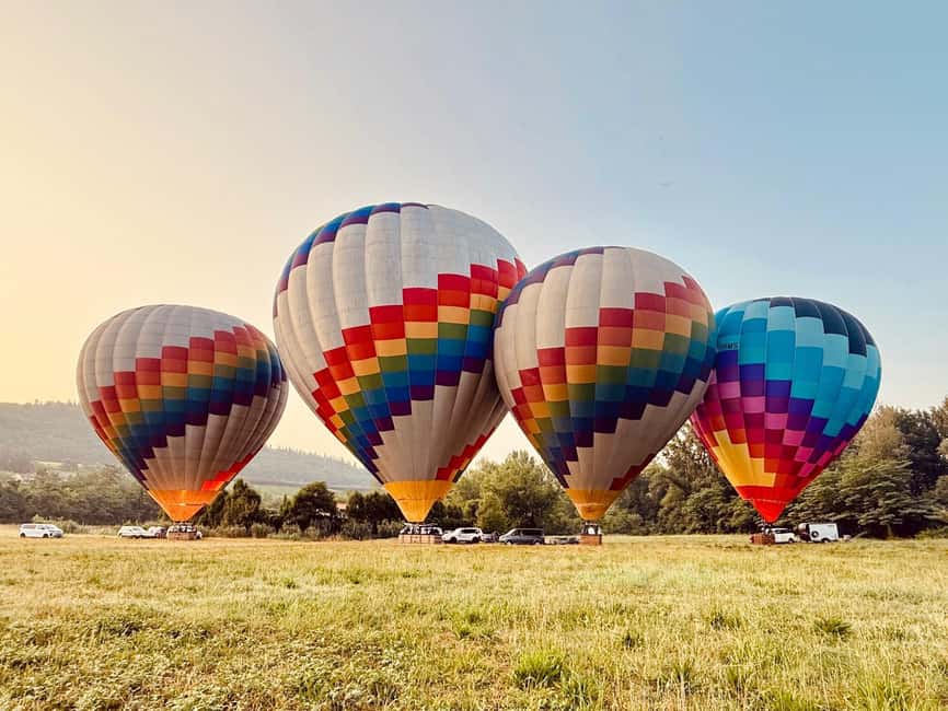 Hot air balloon flight in Tuscany from Chianti area - Floating above Chianti instead of simply driving through it