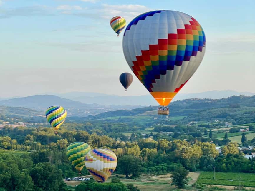 Hot air balloon flight in Tuscany from Chianti area - Small details that make the morning better