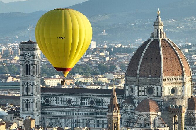 Hot-Air Balloon Flight over Florence - A quiet flight above Florence