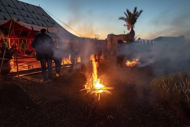 Hot Air Balloon Flight over Marrakech with Berber Breakfast - The optional camel ride and what is really included
