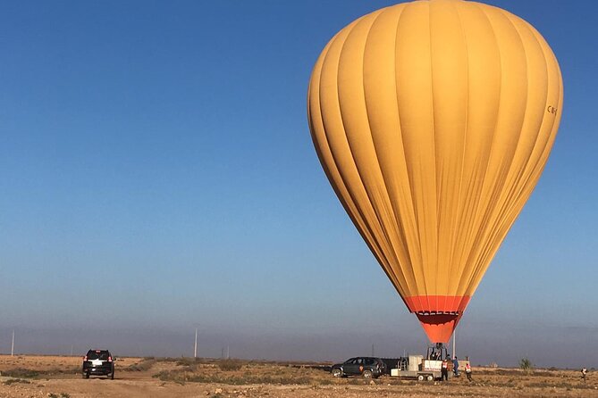 Hot Air Balloon Flight over Marrakech with Berber Breakfast - Watching the balloons prepare for takeoff