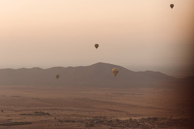 Hot Air Balloon Flight over Marrakech with Traditional Breakfast - Takeoff, flight, and landing