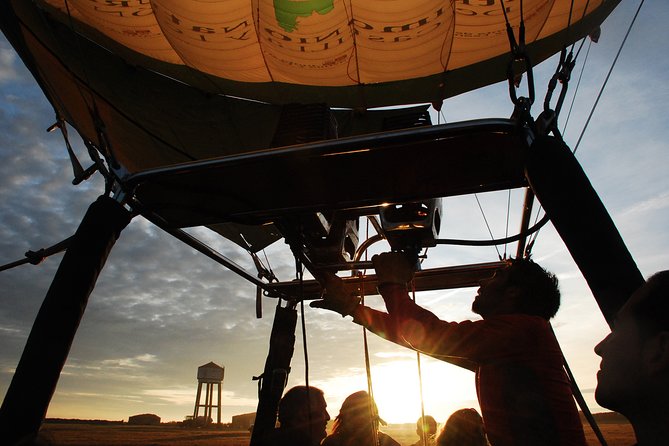 Hot Air Balloon Flight Over Segovia or Toledo - The landing, packing, and Cava toast