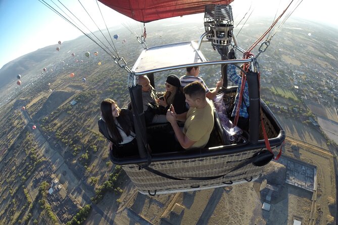 Hot Air Balloon Flight Over Teotihuacan - Breakfast inside Xibalbá grotto