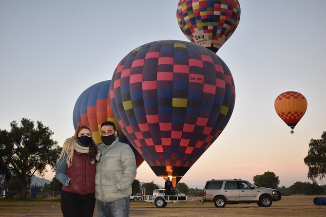 Hot Air Balloon Flight Over Teotihuacan - What the balloon ride feels like from 6:30 to 7:30