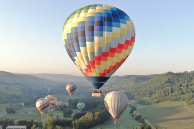 Hot Air Balloon Flight Over Tuscany from Siena