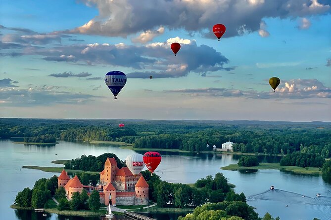 Hot Air Balloon Flight over Vilnius or Trakai - The views are calm, not thrill-seeking