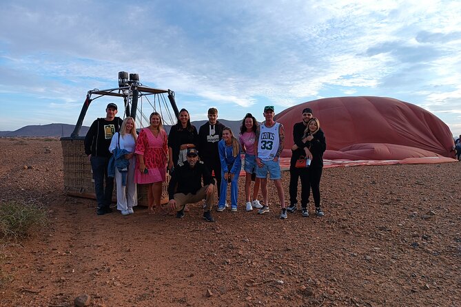 Hot air balloon flight to Marrakech in a small group. Breakfast - Weather, cancellations, and practical planning