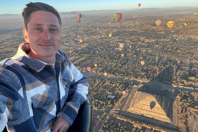 Hot Air Balloon Flight with Breakfast Cave and Pyramids Tour - A short stop for obsidian, maguey, and local spirits