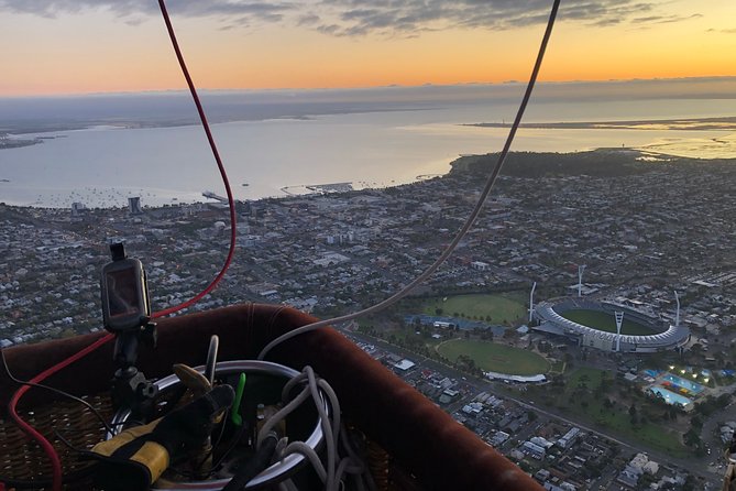 Hot Air Balloon Flights Geelong (The Great Ocean) + Breakfast - A sunrise above Geelong, not just a ride in a balloon