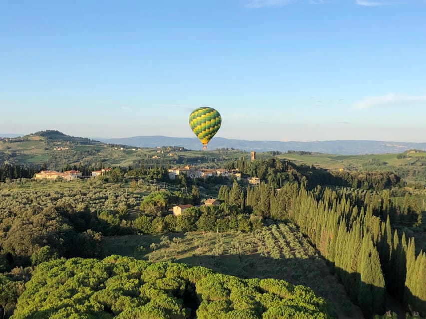 Hot Air Balloon Flights near San Gimignano - Floating above Tuscany instead of driving through it