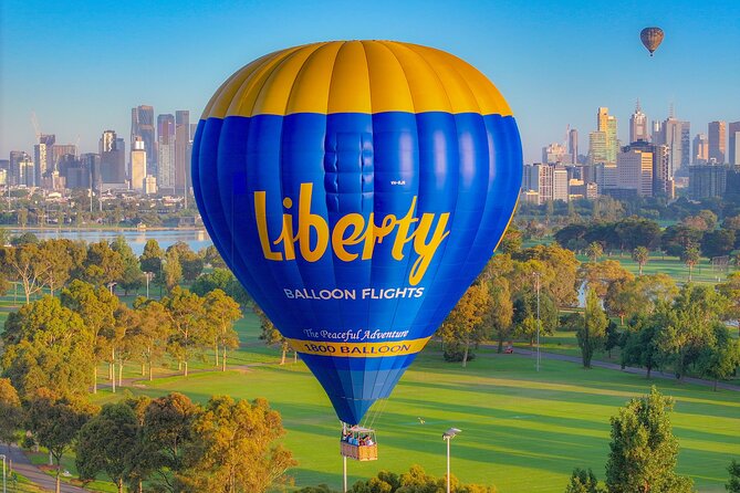 Hot Air Balloon Flights over Melbourne City (optional breakfast) - Helping prepare the balloon before sunrise