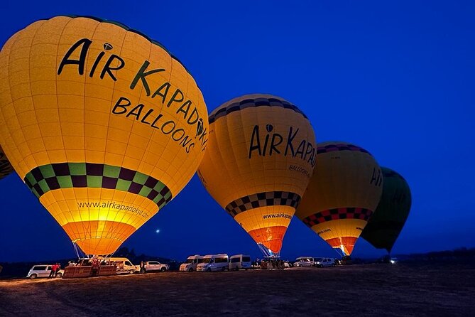 Hot air balloon in Cappadocia - The briefing before takeoff