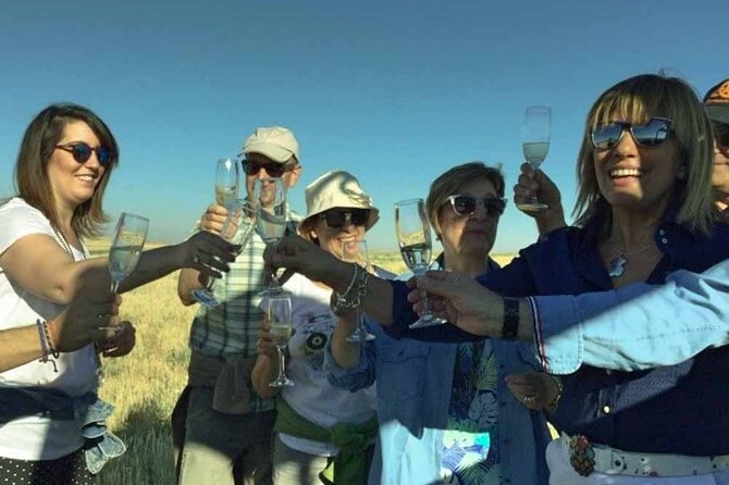 Hot Air Balloon over Segovia with Optional Transfers from Madrid - A closer look at the sights below