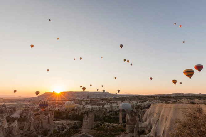 Hot Air Balloon Ride in Cappadocia / Goreme - The landing, celebration, and return to Goreme