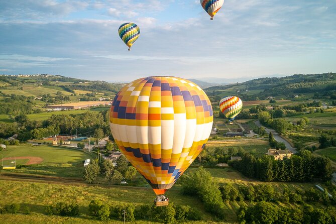 Hot Air Balloon ride in the Chianti Valley Tuscany - Weather controls the schedule