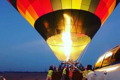 Hot Air Balloon Ride Over Dubai Desert inlcuding Transfers