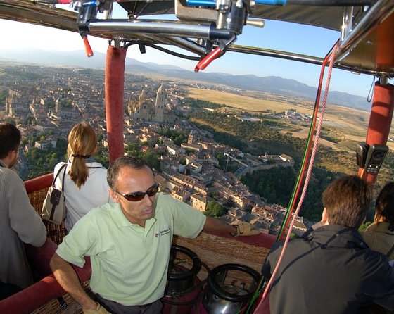 Hot-Air Balloon Ride over Segovia with Optional Transport from Madrid - The landing and the Spanish-style finish