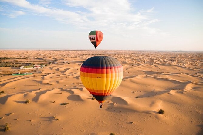 Hot Air Balloon Ride With Gourmet Breakfast and Falcon Show - Above the red dunes for 45 minutes or more