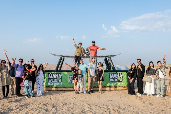 Hot Air Balloon Ride with Pickup and Drop off - The 4x4 ride from Dubai to Margham