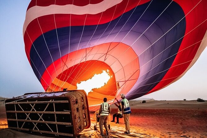 Hot Air Balloon Sunrise Tour with free transport in Dubai - Sunrise from 2,000 to 4,000 feet