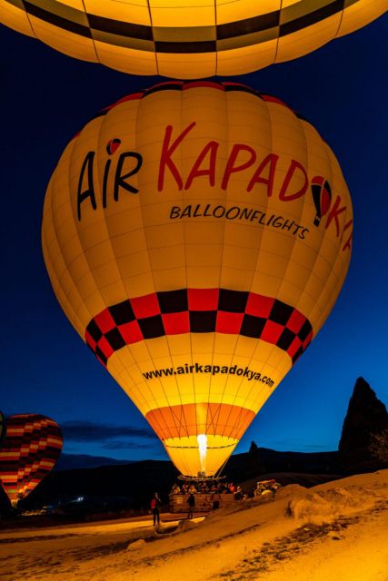 Hot air balloon tour at first light in Cappadocia - Key points at a glance