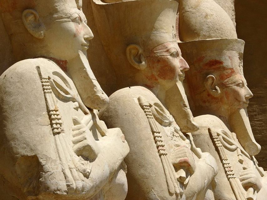 Hot-air Balloon Visit Kings Valley Tombs Hatshpsuit Boatride - Three tombs in the Valley of the Kings