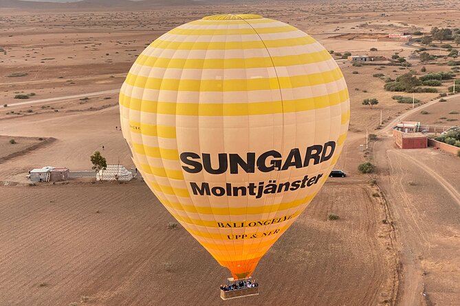 Hot Air Balloon with Breakfast from Agadir - The landing is safe, but not always gentle