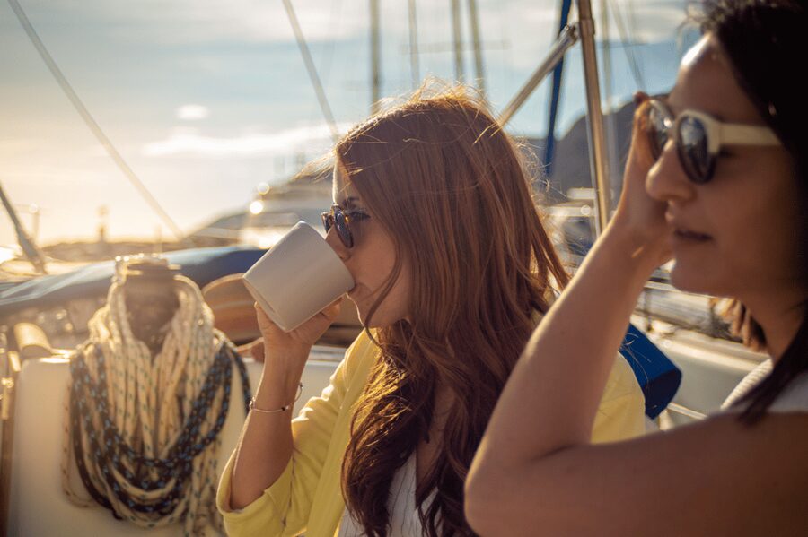 Hot Air Ballooning & Sailing Adventure from Barcelona - Who will enjoy this day most