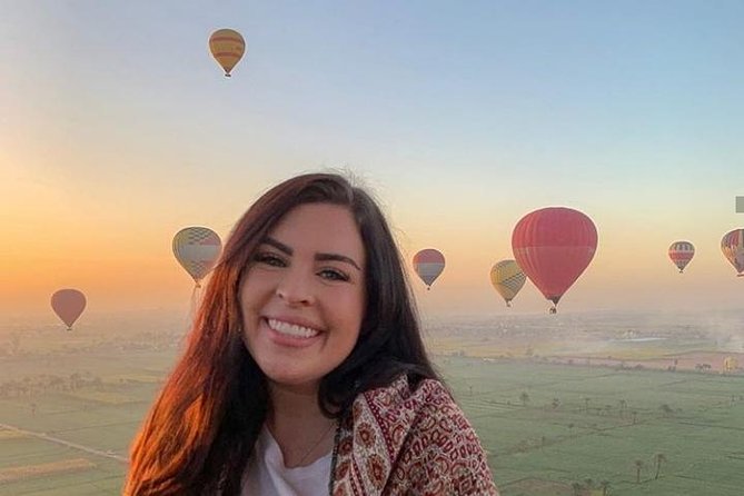 Hot Air Balloons Ride Luxor, Egypt - The balloon flight over Luxor