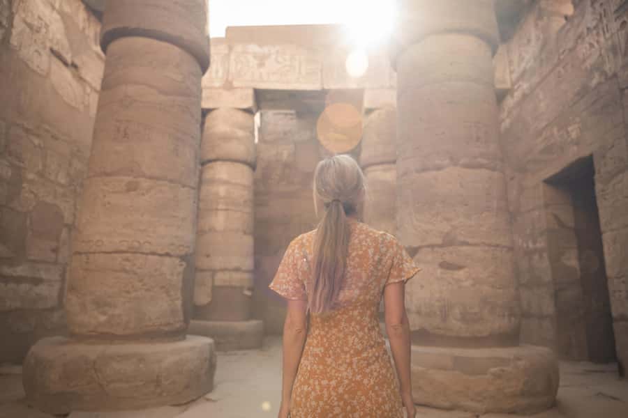 Hurghada: Luxor Highlights All-Inclusive Tour & Balloon Ride - Lunch, Egyptian tea, and the felucca sail
