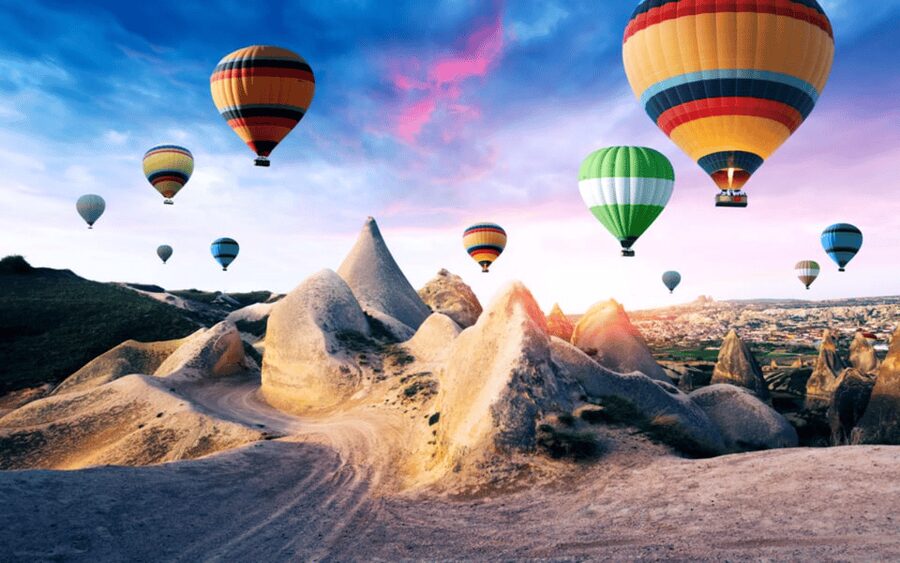 Journey to Cappadocia: Balloon Ride and Red Tour Package - Uçhisar Castle and the highest view of Göreme