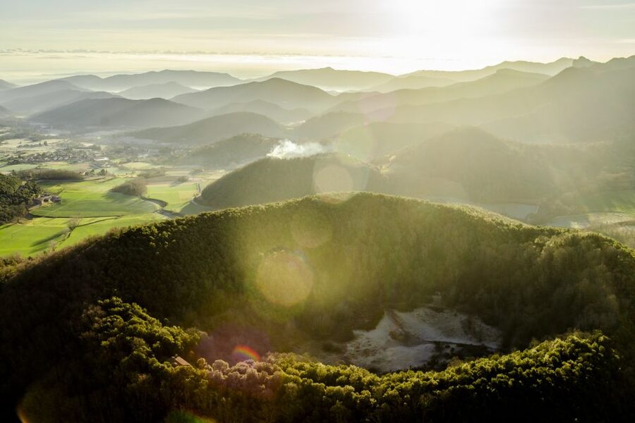 La Garrotxa Volcanoes Half-Day Hot Air Balloon Flight - What the 1.5-hour flight feels like