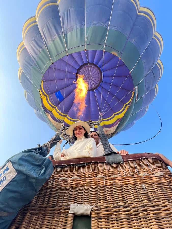 Luxor: Hot Air Balloon Ride over Luxor Relics - How long are you actually in the air?