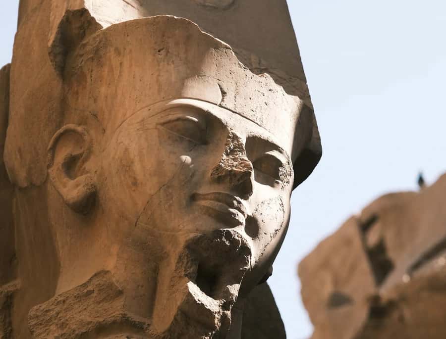 Luxor: Hot Air Balloon Ride with Full-Day Sights Tour - Luxor Temple after the larger complex