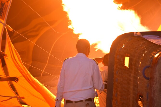 Luxury Hot Air Balloon Flight Over Luxor - The pre-dawn pickup and crossing of the Nile