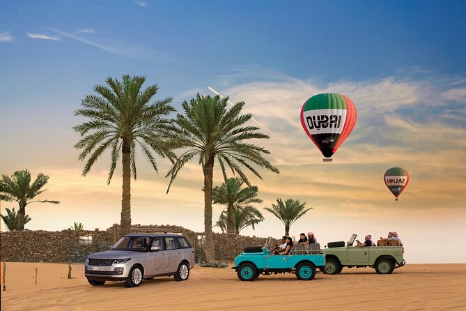 Luxury Hot Air Balloon, Land Rover Defender & Michelin Breakfast - The balloon flight is the heart of the morning