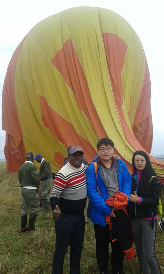 Maasai Mara: Hot Air Balloon Safari & Champagne Breakfast - Landing and the champagne bush breakfast